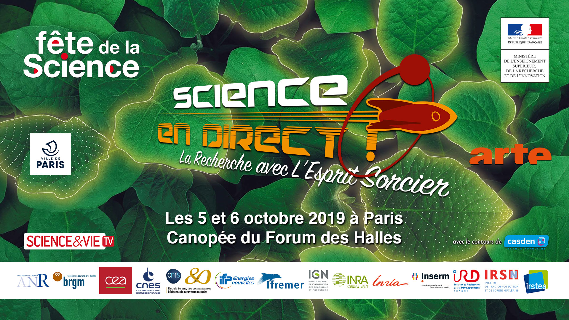 Science En Direct Venez Fêter La Science Avec Nous Les 5